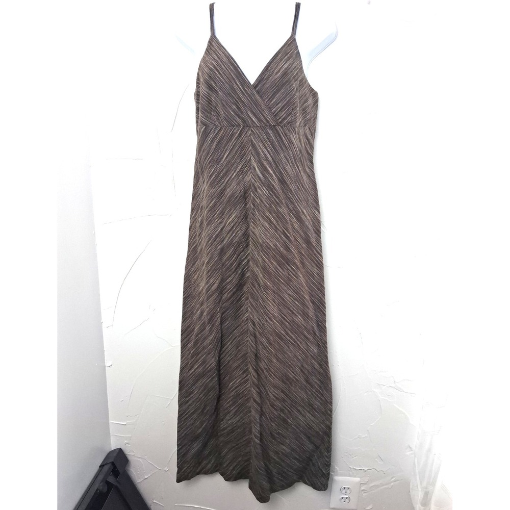 Y2K‎ Vtg Linen Blend Maxi Dress Size 10 Baby Doll Fairy Grunge Whimsigoth Grunge